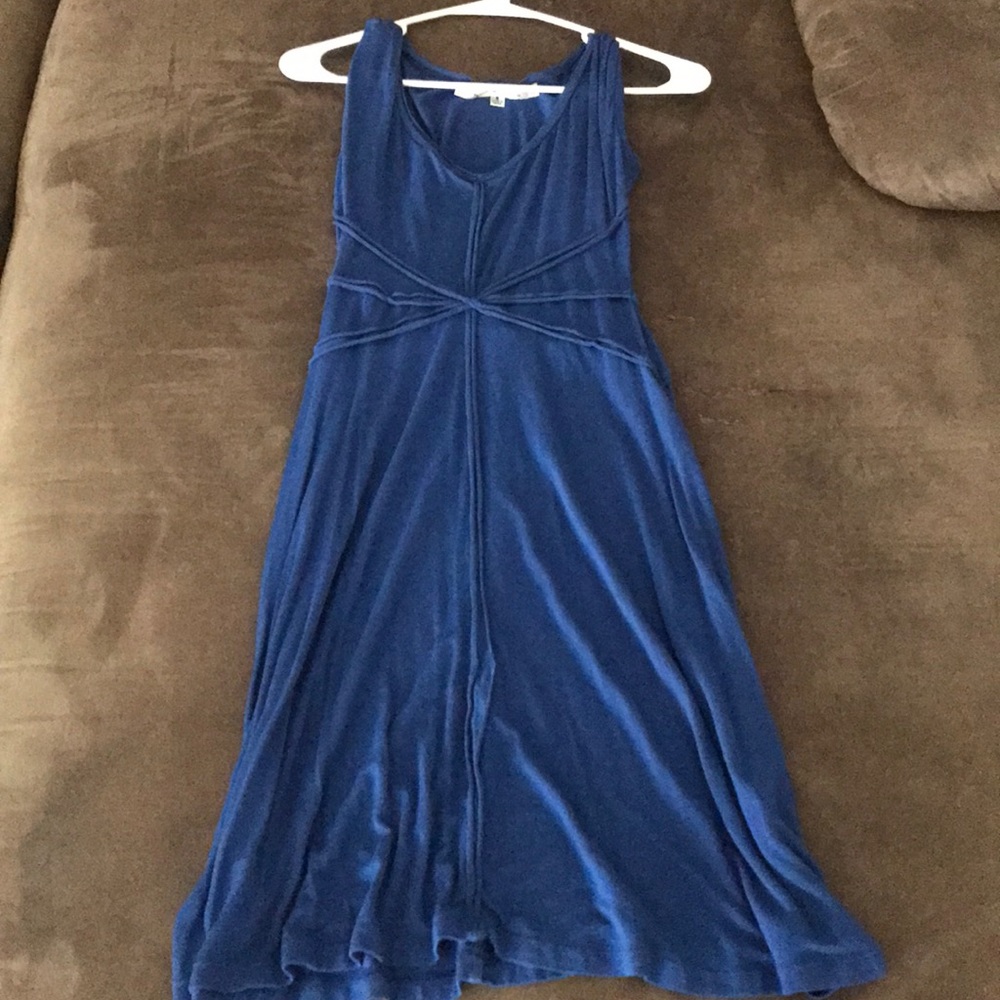 Dark blue dress